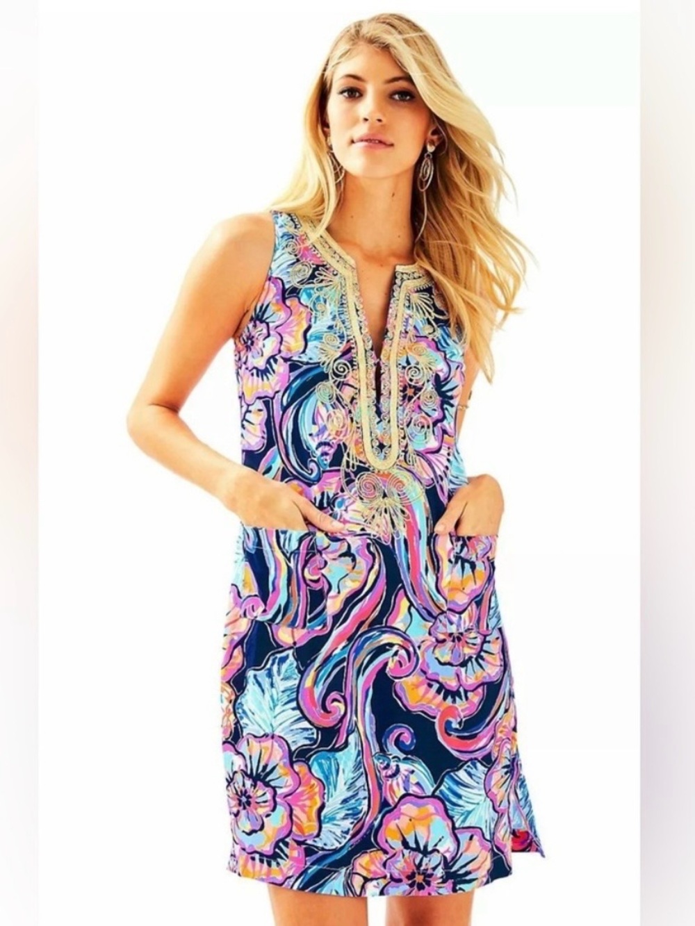 Lilly Pulitzer Carlotta Stretch Shift Dress